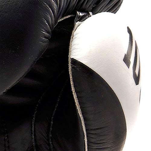 Leone 1947 GN047 Shock guantes de boxeo, Unisex adulto, negro