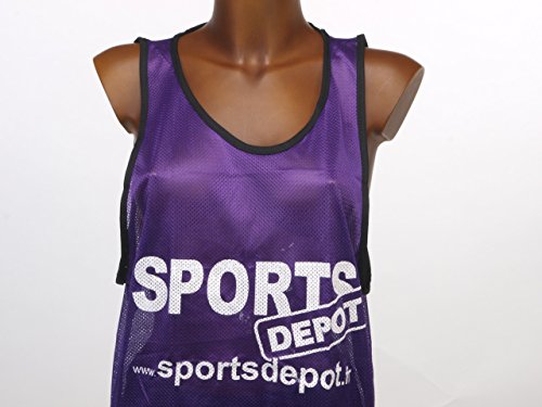 Les fous du foot - Sportdepot vlt chasuble - Chasuble débardeur - Violet - Taille S