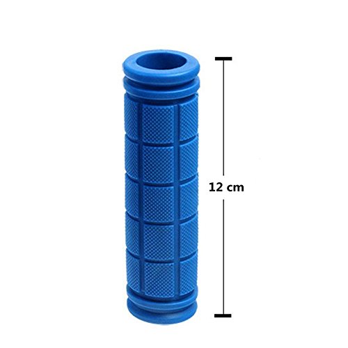 LeSB Cubierta Suave De Goma del Manillar De Agarre Antideslizante para Fixie MTB Azul De La Bicicleta