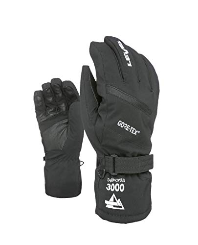 Level Evolution Gore-Tex Guantes, Hombre, Negro, 10