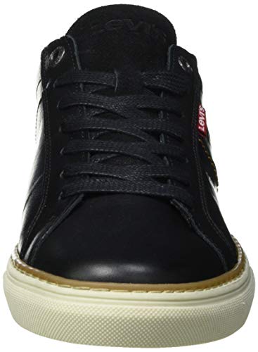 Levi's Baker 2.0, Zapatillas Hombre, Black Normal, 44 EU