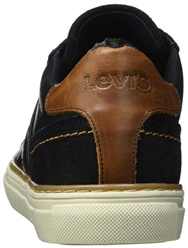 Levi's Baker 2.0, Zapatillas Hombre, Black Normal, 44 EU