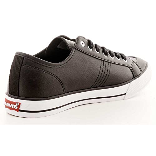 Levi's Hernandez, Zapatillas Deportivas Hombre, Black Normal, 42 EU