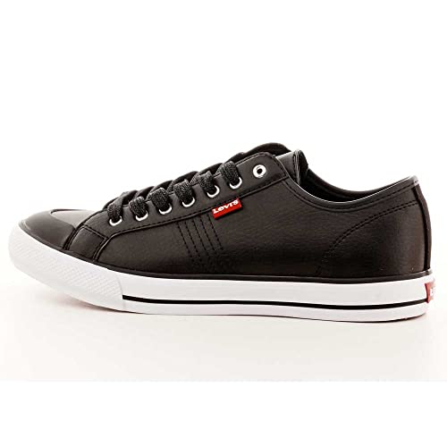 Levi's Hernandez, Zapatillas Deportivas Hombre, Black Normal, 42 EU