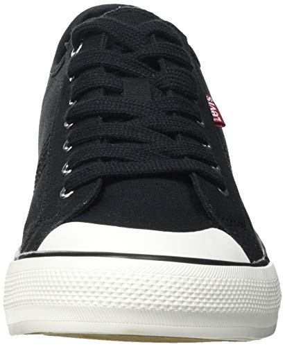 Levi's Hernandez, Zapatillas Hombre, Black Normal, 41 EU