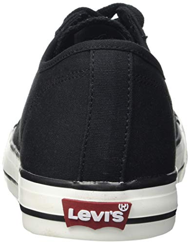 Levi's Hernandez, Zapatillas Hombre, Black Normal, 41 EU