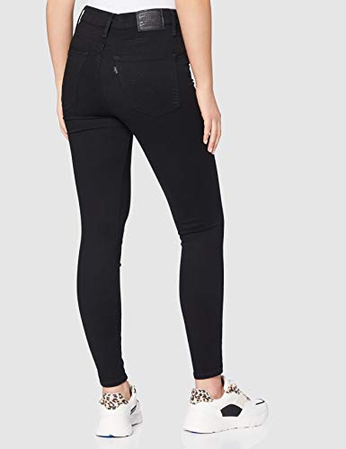 Levi's Mile High Super Skinny Jeans, Black Galaxy, 26W / 28L para Mujer