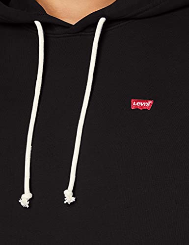 Levi's New Original Hoodie Sudadera con capucha, Mineral Black, S para Hombre