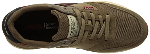 Levi's Oats, Zapatillas Deportivas Hombre, marrón, 45 EU