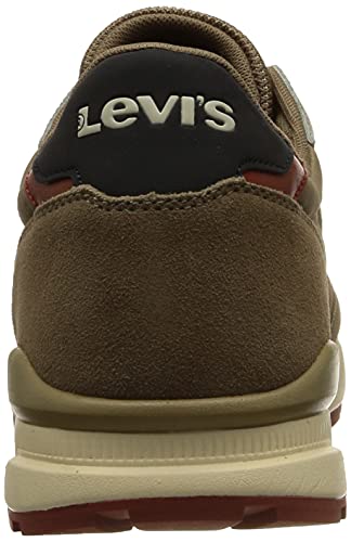 Levi's Oats, Zapatillas Deportivas Hombre, marrón, 45 EU