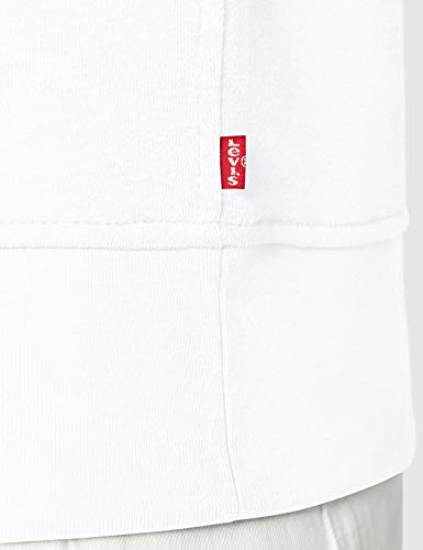 Levi's Relaxed Graphic Hoodie Sudadera, Blanco (Boxtab Pop White 0022), Large para Hombre