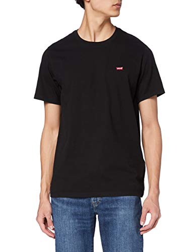 Levi's SS Original Hm tee Camiseta, Cotton + Patch Black, M para Hombre