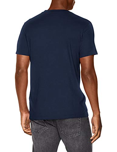 Levi's SS Original Hm tee Camiseta, Cotton + Patch Dress Blues, L para Hombre