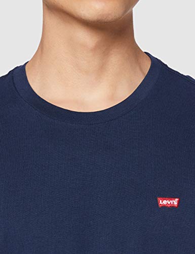 Levi's SS Original Hm tee Camiseta, Cotton + Patch Dress Blues, L para Hombre