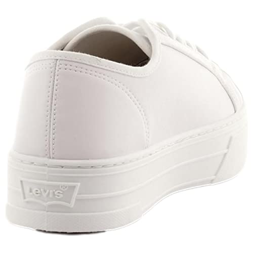 Levi's Tijuana, Zapatillas Deportivas Mujer, White Normal, 36 EU