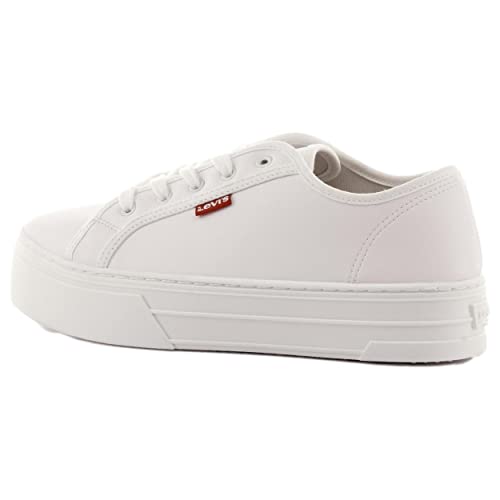 Levi's Tijuana, Zapatillas Deportivas Mujer, White Normal, 36 EU