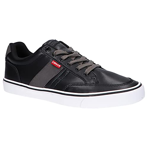 Levi's Turner 2.0, Zapatillas Deportivas Hombre, Black Normal, 42 EU