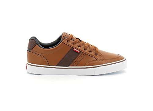 Levi's Turner 2.0, Zapatillas Deportivas Hombre, marrón, 42 EU