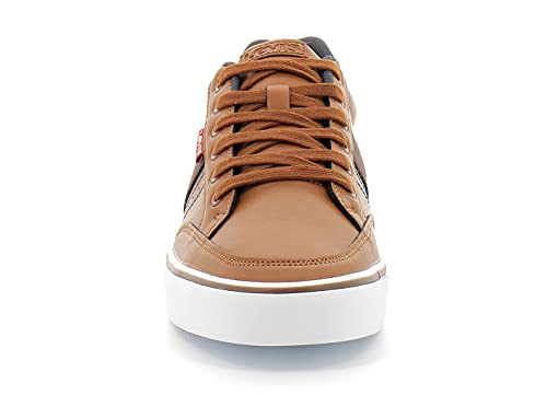 Levi's Turner 2.0, Zapatillas Deportivas Hombre, marrón, 42 EU