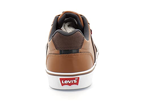 Levi's Turner 2.0, Zapatillas Deportivas Hombre, marrón, 42 EU