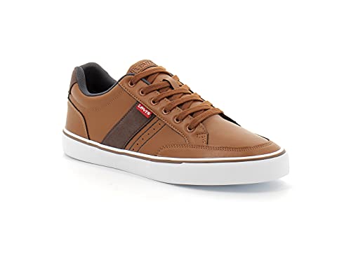 Levi's Turner 2.0, Zapatillas Deportivas Hombre, marrón, 42 EU