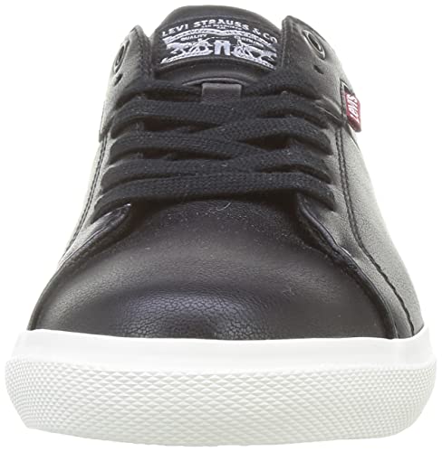 Levi's Woods W, Zapatillas Deportivas Mujer, Black Normal, 42 EU