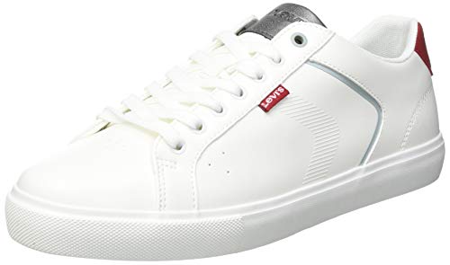 Levi's Woodward 2.0, Zapatillas Hombre, White Normal, 42 EU