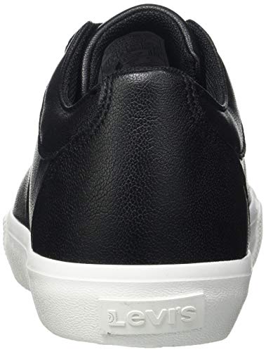 Levi's Woodward S, Zapatillas Mujer, Black Normal, 40 EU