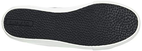 Levi's Woodward S, Zapatillas Mujer, Black Normal, 40 EU