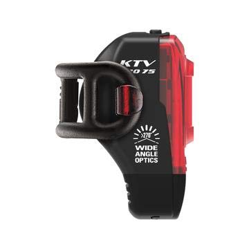 Lezyne Ktv Pro - Luz Trasera para Bicicleta o Bicicleta de montaña, Recargable por USB, Unisex, Color Negro, Talla única