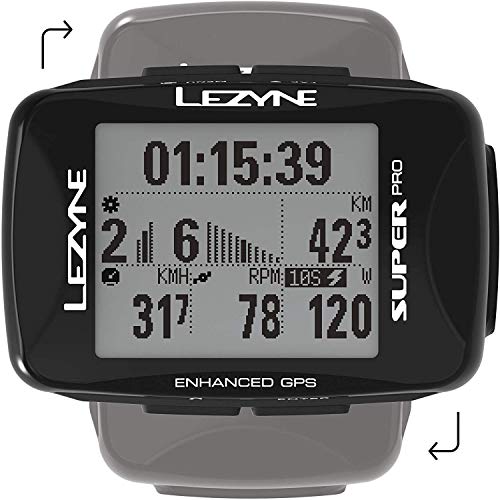 LEZYNE Super Pro GPS Negro Smart Loaded