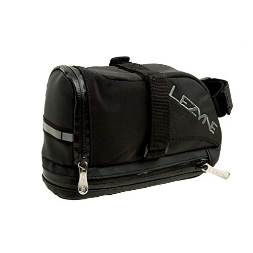 LEZYNE Trinkrucksäcke, Satteltaschen + Zubehör Caddy Bolsa SILLIN L Velcro, Hombre, Negro, 1,3