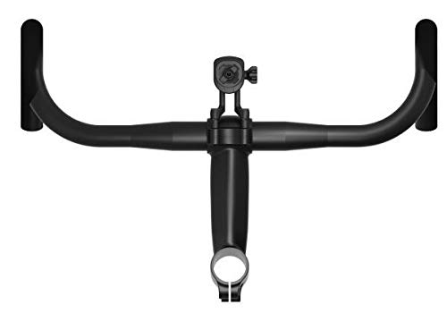 Lezyne X-Lock Duo - Soporte para Manillar de Bicicleta para GPS y LED, Color Negro