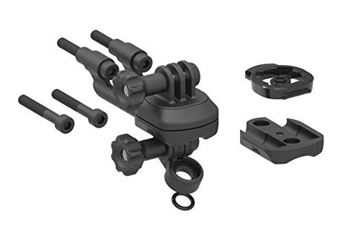 Lezyne X-Lock Duo - Soporte para Manillar de Bicicleta para GPS y LED, Color Negro