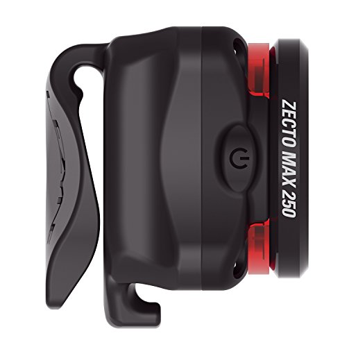 LEZYNE Zecto MAX Drive Luz Led Trasera, Negro, Talla Única