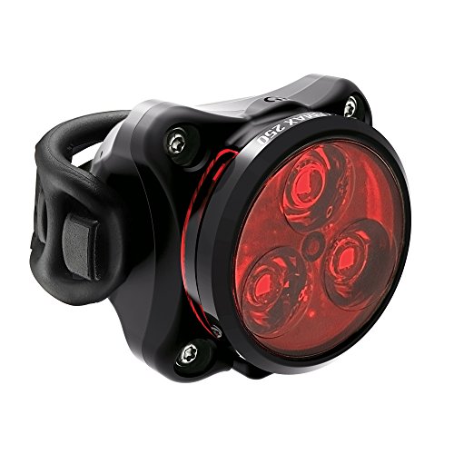 LEZYNE Zecto MAX Drive Luz Led Trasera, Negro, Talla Única