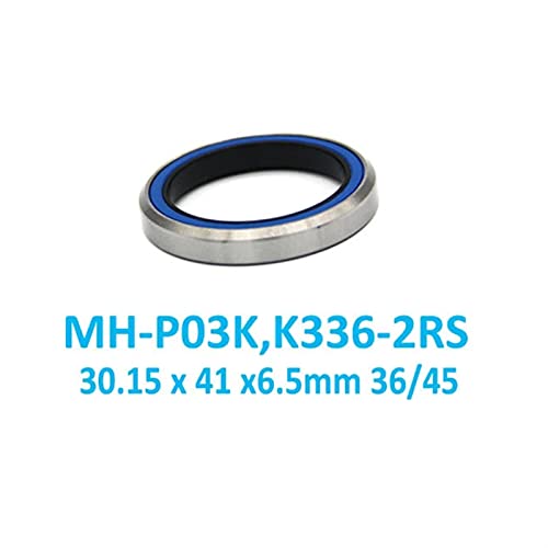 LGFCOK 1-1/8"rodamiento MH-P03K (30.15 x 41 x6.5mm 36/45) K336-2RS MH-P08 MH-P08H7 Rodamiento de Auriculares de Doble Sello para Bicicletas ACB336 TH-873 (Diameter : MH P08H8)