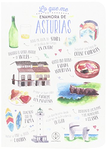 Libreta Lovely Streets - Lo que me enamora de Asturias