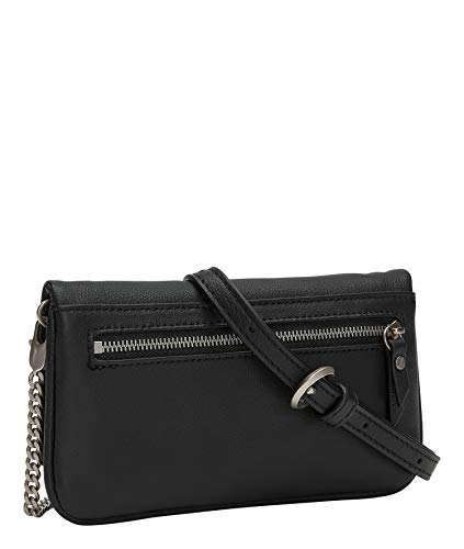 Liebeskind Berlin Aloe, Bandolera para Mujer, Negro – 9999, Extra Small (HxBxT 11.0 cm x 19.0 cm x 2.5cm)