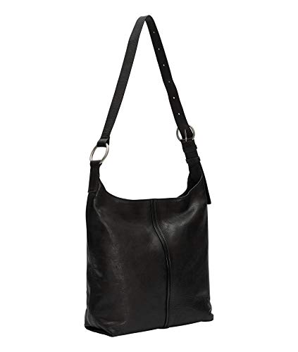 Liebeskind Berlin Demi, Hobo Mujer, Negro – 9999, Medium (HxBxT 31.0 cm x 30.0 cm x 11.0cm)