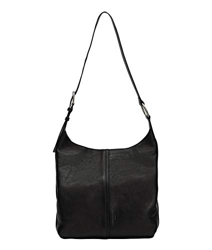 Liebeskind Berlin Demi, Hobo Mujer, Negro – 9999, Medium (HxBxT 31.0 cm x 30.0 cm x 11.0cm)