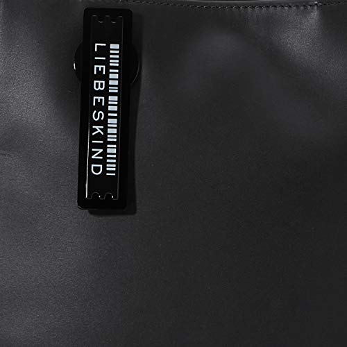 Liebeskind Berlin Paper Bolsa Tote, Shopper para Mujer, Negro (black), Pequeno