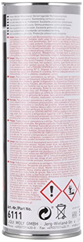 Liqui Moly 6111 Producto de Protección de Bajos Bituminosa Negro, Spray, 500 ml
