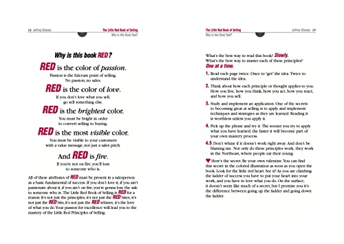 Little Red Book of Selling: 12.5 Principles of Sales Greatness