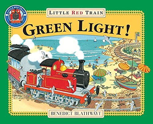 Little Red Train 6 Books Collection Set (Runaway Train, To The Rescue, Faster Faster, Green Light, Race To The Finish, Busy Day) (Children Books, Age 1 to 4, Early Reader)