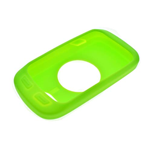 LIUXING Ciclismo Tabla de código de Bicicleta Funda Protectora Colorida de Silicona a Prueba de Golpes for Garmin Edge 1000, Host no Incluido Movimiento (Color : Green)