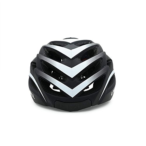 LIVALL bh62 Música, luz Trasera, Intermitente, Sistema de navegación, función de Llamada y SOS Bicicleta Casco, Todo el año, Unisex, Color Negro/Blanco, tamaño 55-61cm