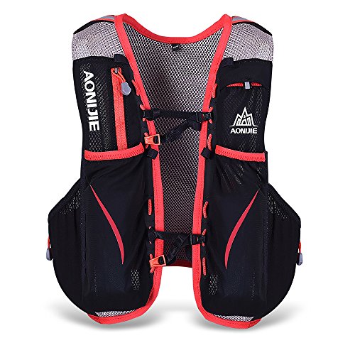 Lixada 5L Vejiga de Agua Mochila, Mochila Hidratación, Running Mochila, Impermeable y Transpirable, para Camping, Marathoner, Correr, Caminar, Escalada, Actividades al Aire Libre