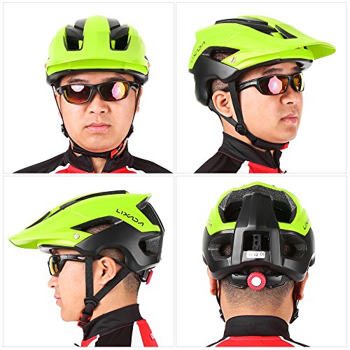 Lixada Casco de Ciclismo de Montaña Casco Protector Ultraligero de Seguridad Deportiva 13 Orificios de Ventilación