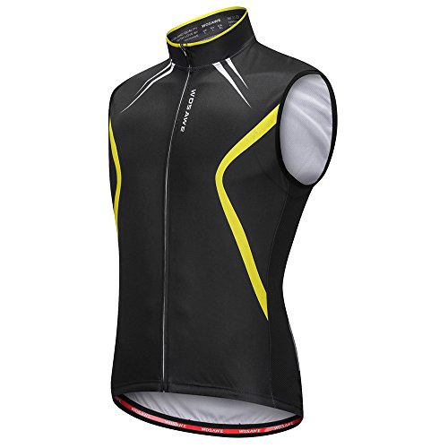 Lixada Chaleco de Ciclismo Sin Mangas Chaqueta de Ciclismo Transpirable MTB Bike Riding para Hombres y Mujeres